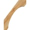 Ekena Millwork 4"W x 12"D x 16"H Legacy Rough Sawn Knee Brace, Western Red Cedar BRC04X12X16LEC00RWR - alternate 4